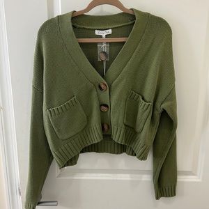 Vici brand new cardigan with tags. Size M